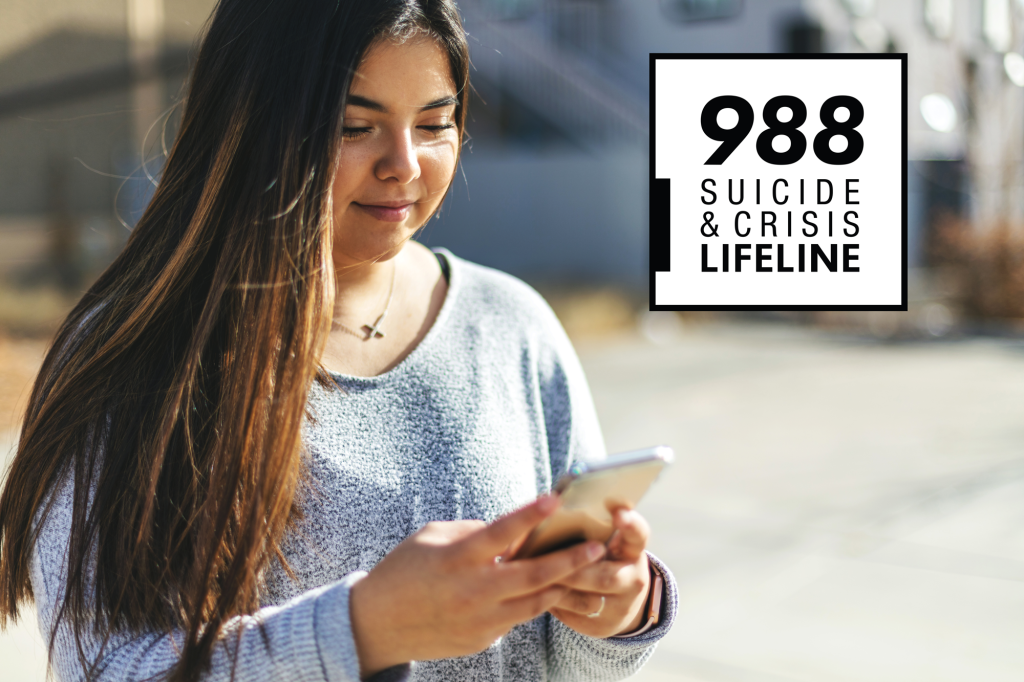 988 Crisis Hotline - Women on Phone