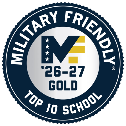 Ranked #4 in the Country Military Friendly School.