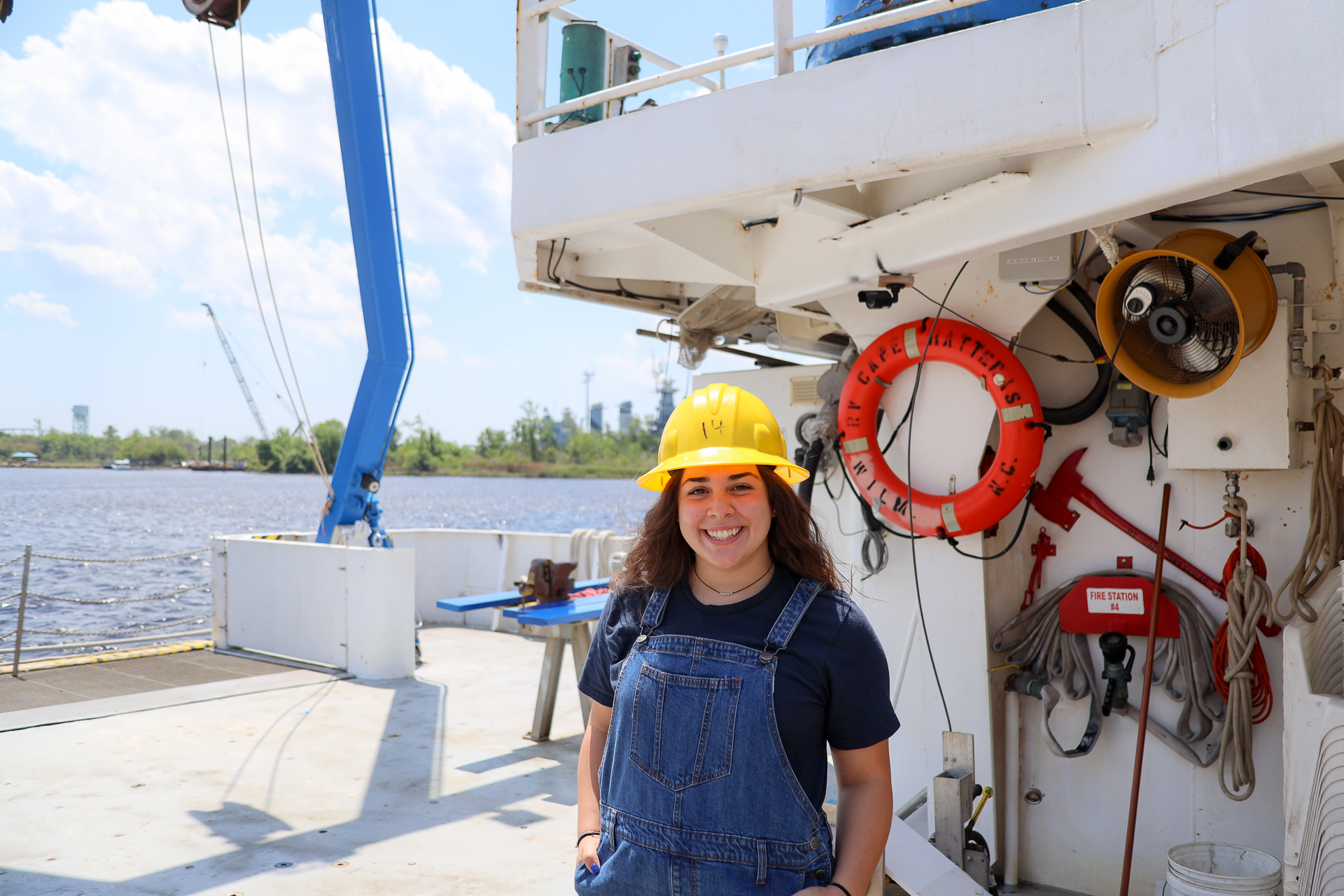 CFCC Marine Technology Grad Locks in Job with Weeks Marine Cape Fear