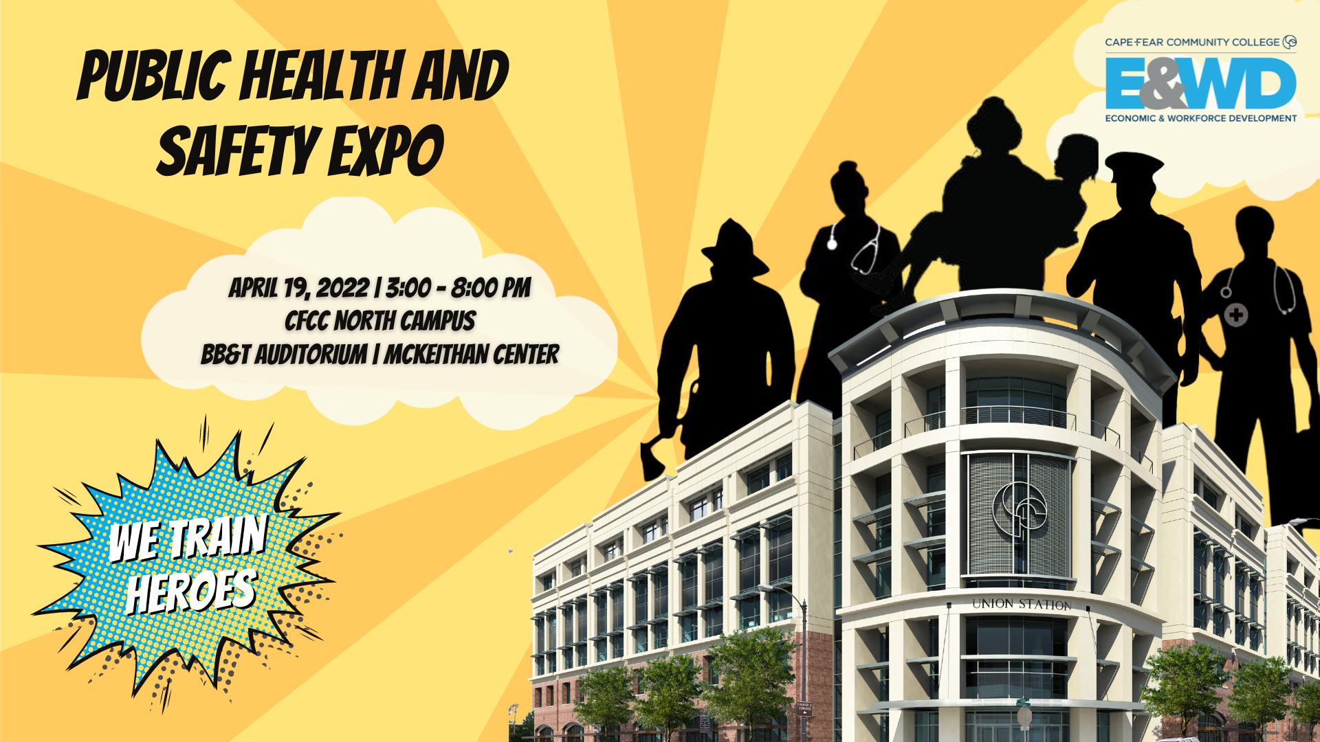 CFCC's Public Health and Safety Training Expo to connect job seekers