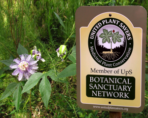 Botanical sanctuary network sign