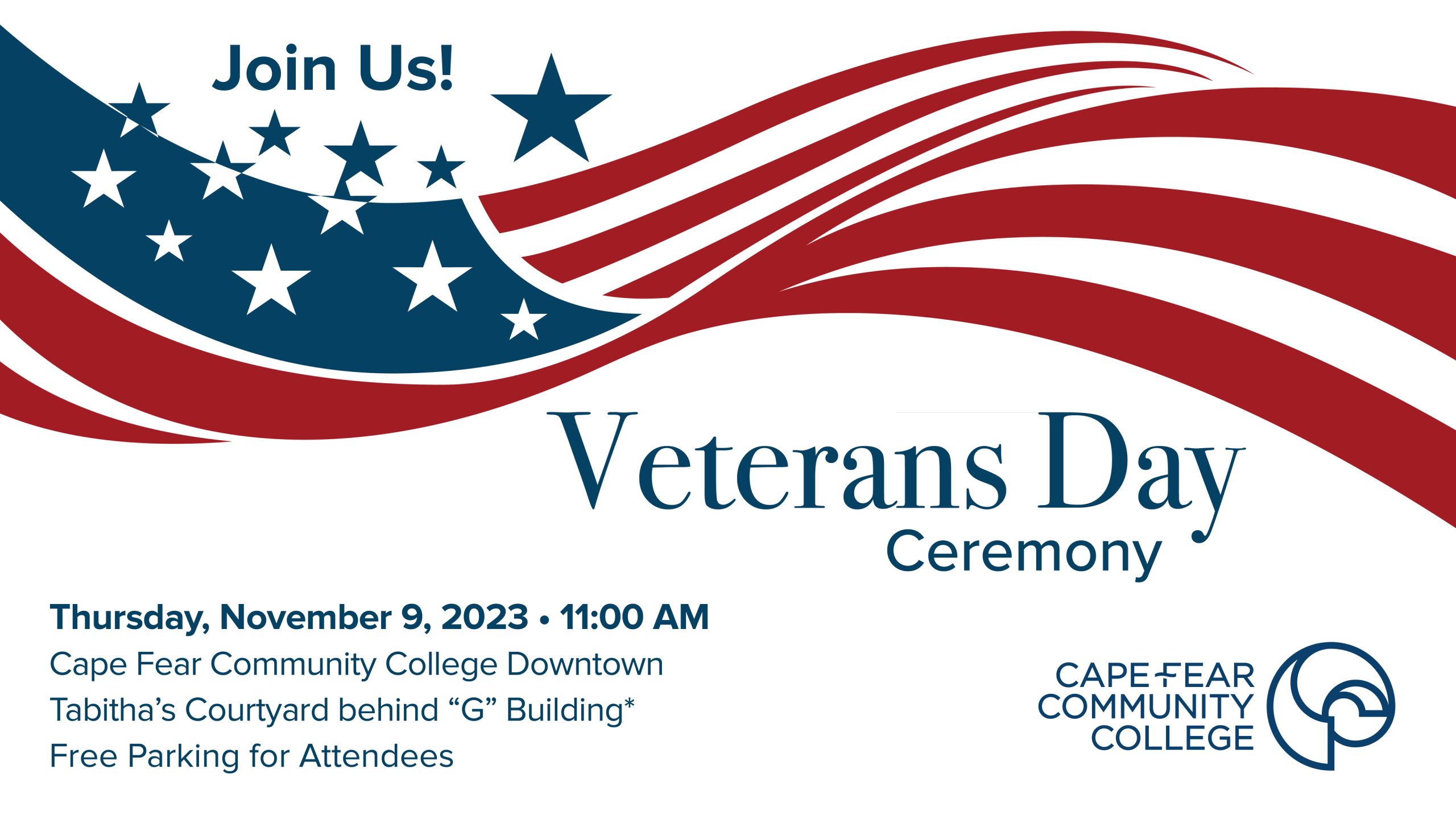 CFCC To Host Veterans Day Ceremony On Thursday, November 9 | Cape Fear ...