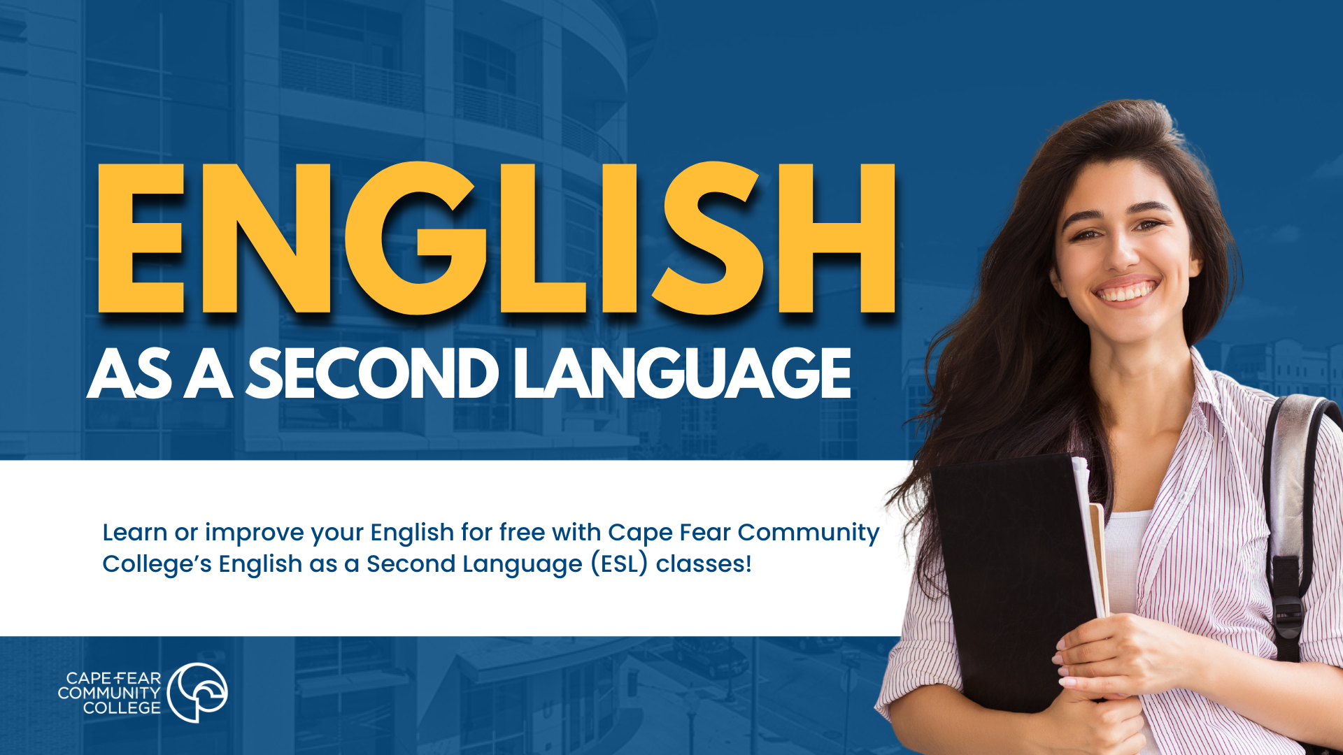 English Language Course Program CFCC to offer English as a Second Language course in Pender County this ...