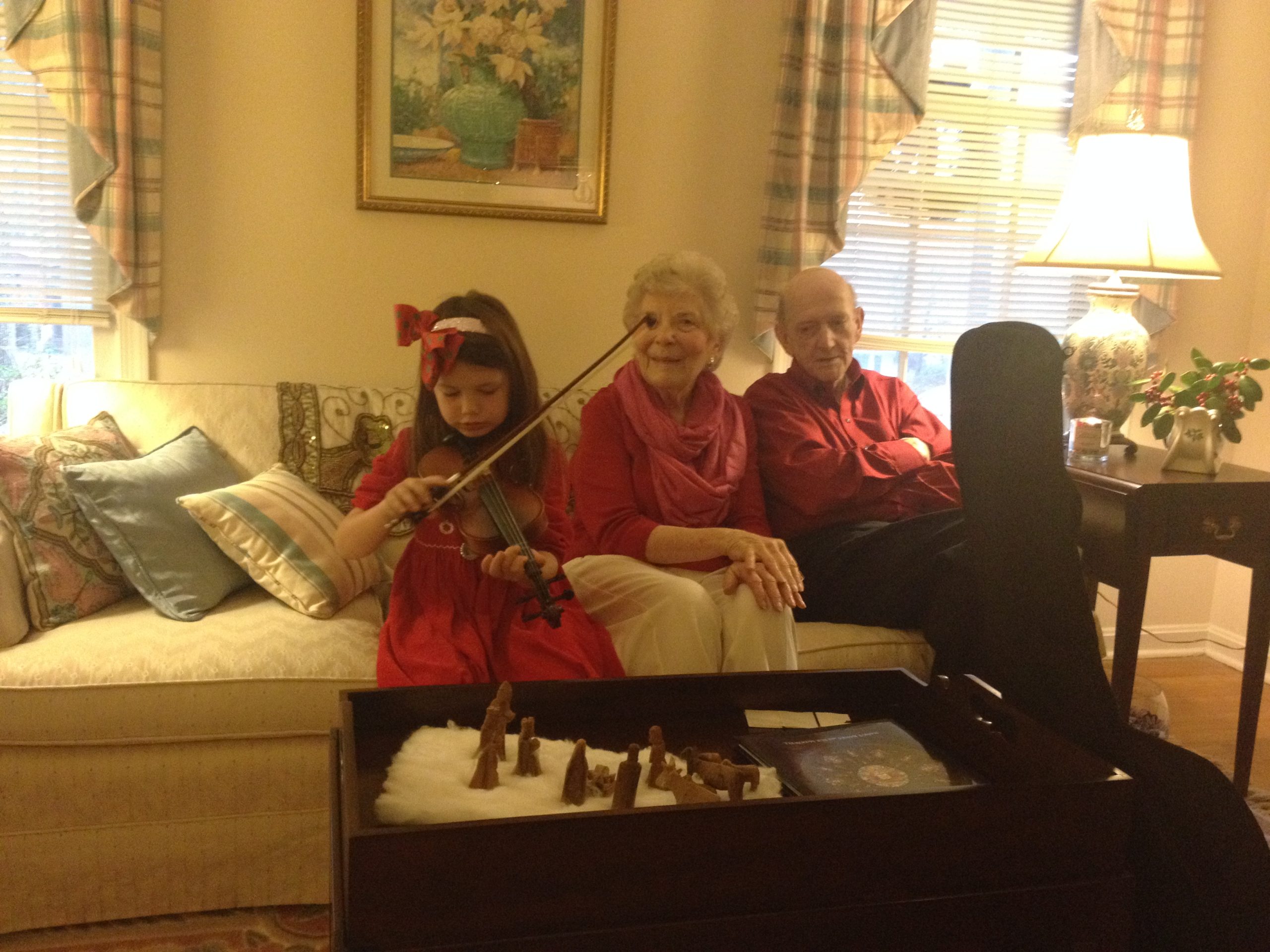 Diana and her grandparents